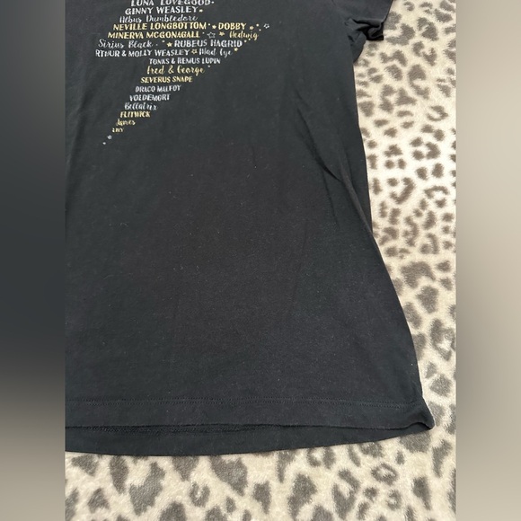 Harry Potter Character Names Graphic T-shirt in Black Size XL 14/16 Girls Youth - Picture 6 of 16